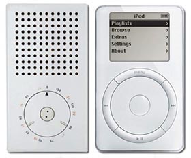 Kapesní rádio T3 vs. iPod